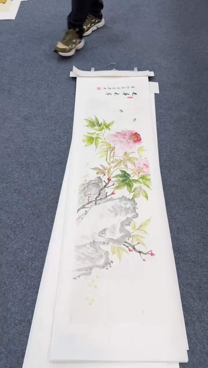 国画墨古牡丹同类型随机