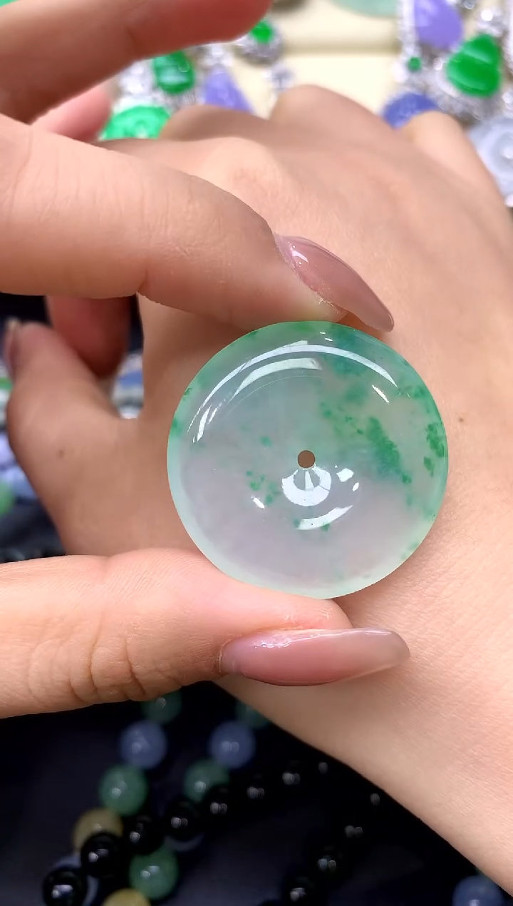 颈饰未镶嵌翡翠381-中国好珍宝