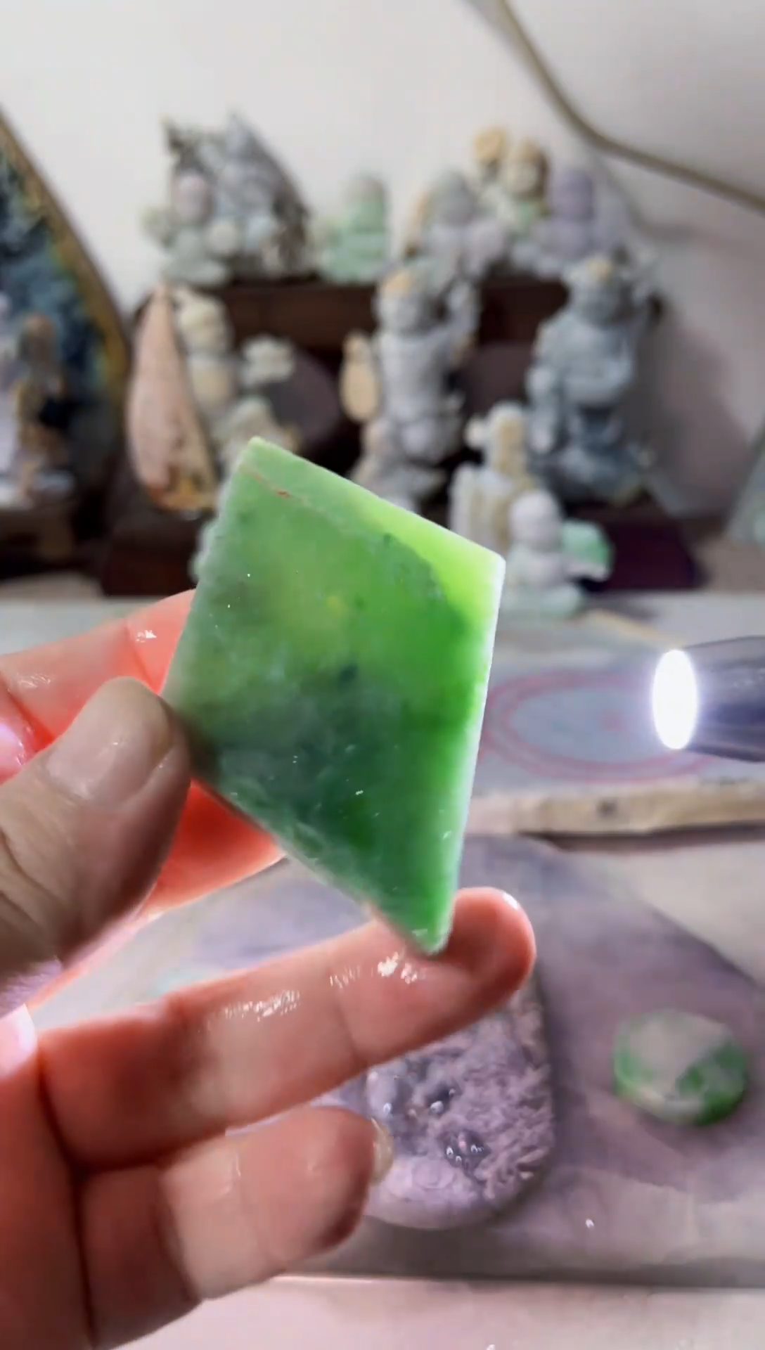 【闪购商品】翡翠吊坠(不含链)未镶嵌A931