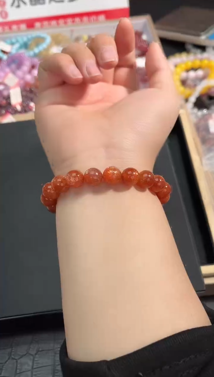 【闪购商品】长石手链未镶嵌37多样性发其一/金太阳10+