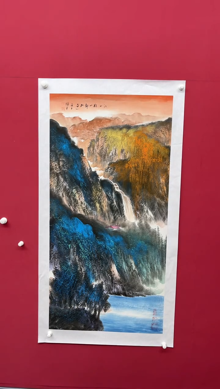 【闪购商品】国画吴-四尺山水/无框/W