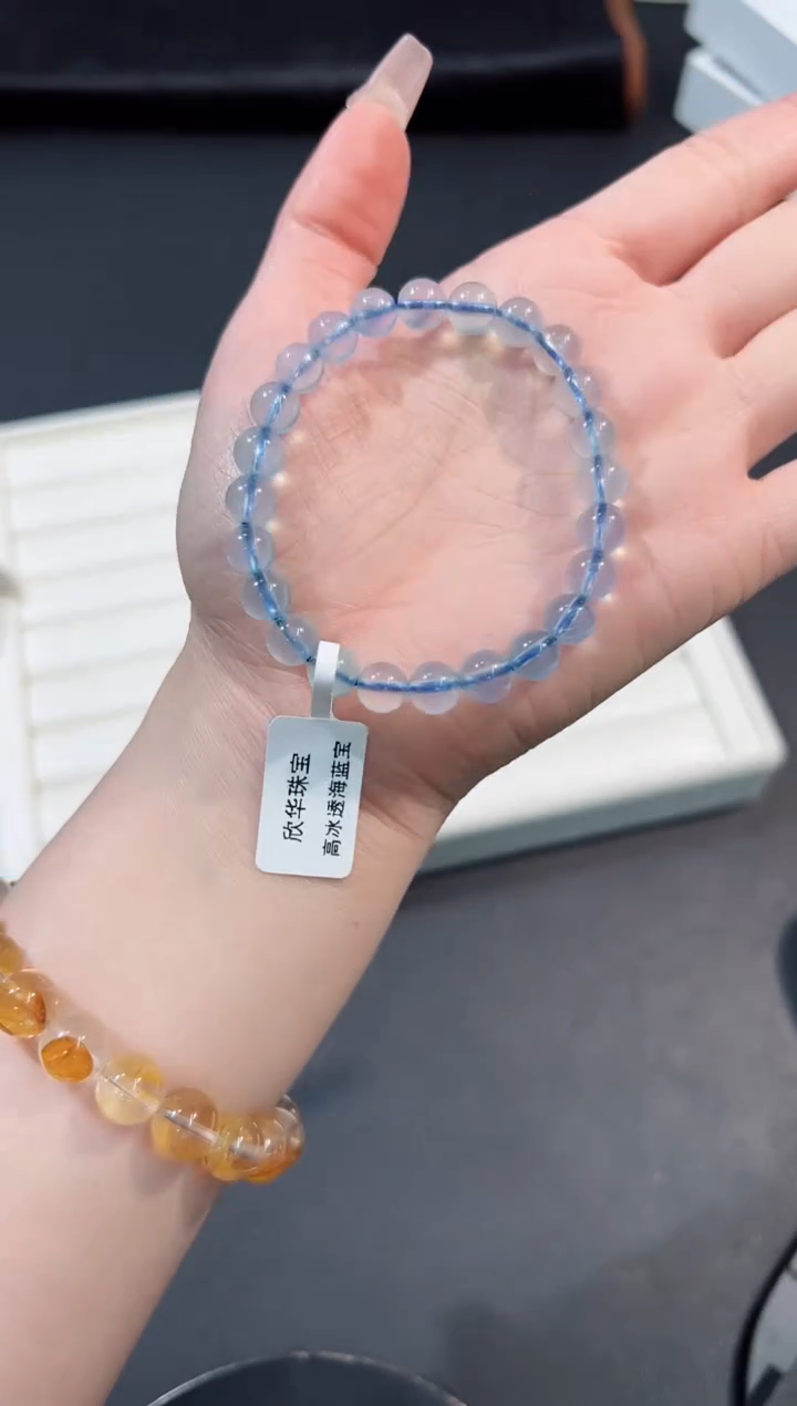 【闪购商品】水晶手串未镶嵌92q多样性发其一/1条默认微瑕