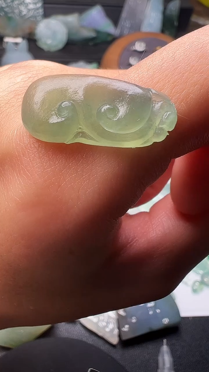 未镶嵌定制翡翠天然A货翡翠未抛光