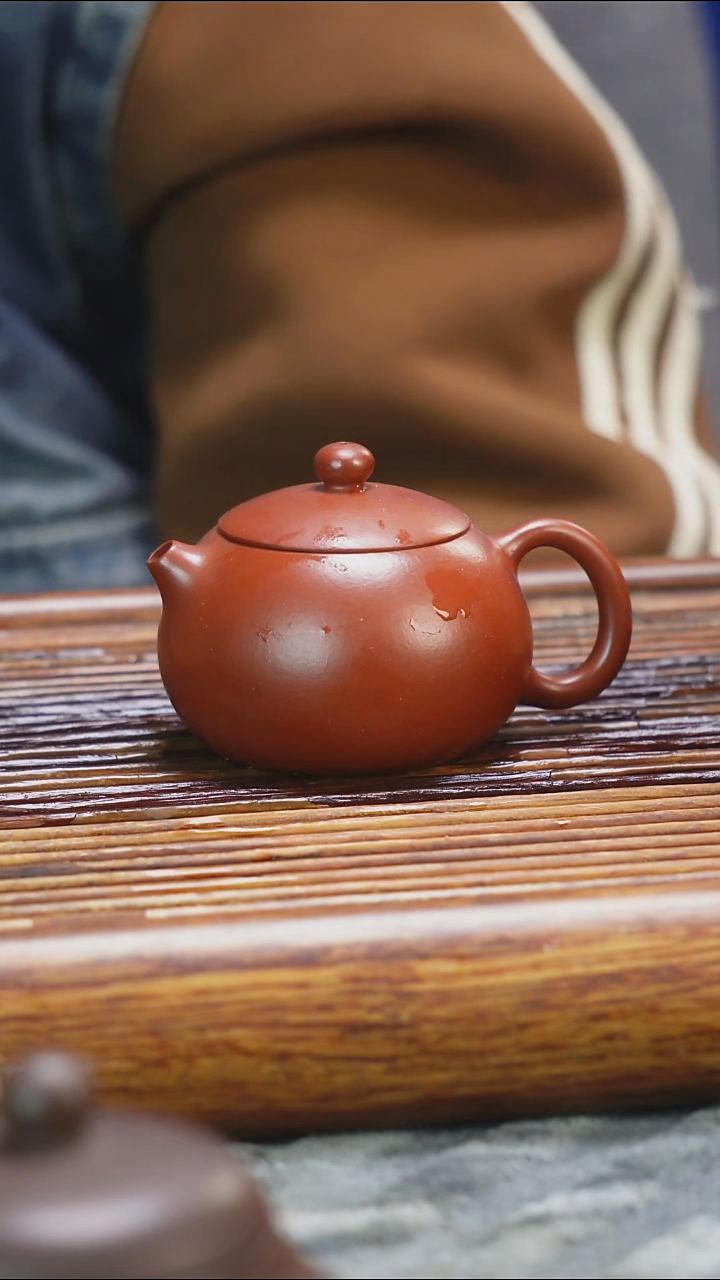 茶壶紫砂赵庄朱泥光速西施
