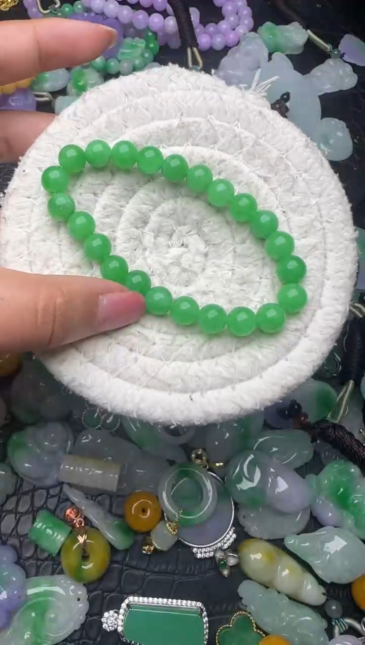 颈饰未镶嵌翡翠缅甸翡翠吊坠