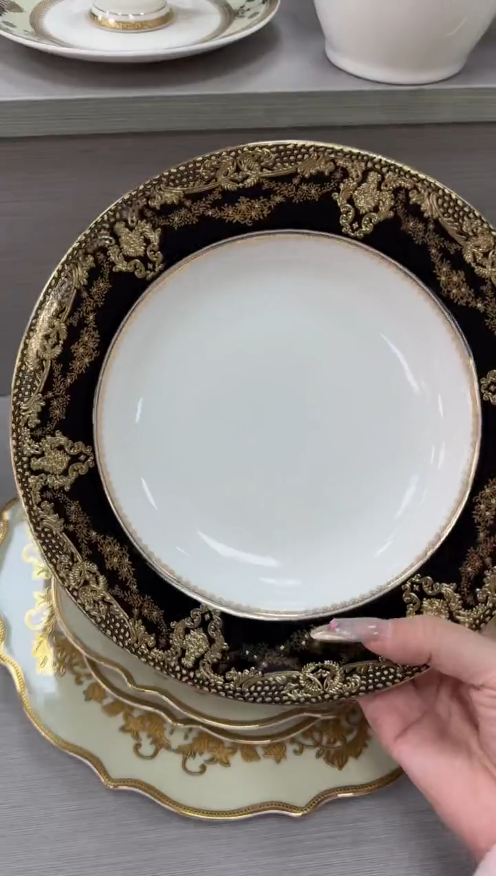 【闪购商品】瓷片8.5英寸草帽盘福利款 