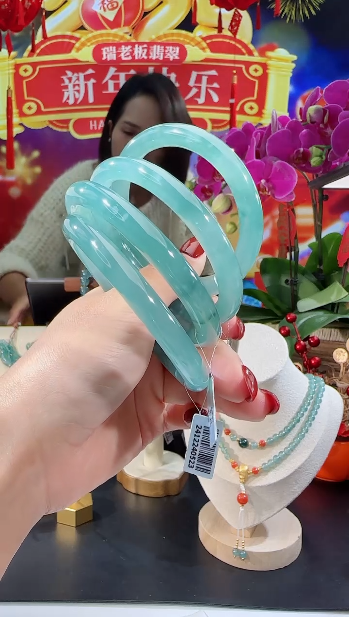 【闪购商品】翡翠手镯未镶嵌圈口可选多样性发一