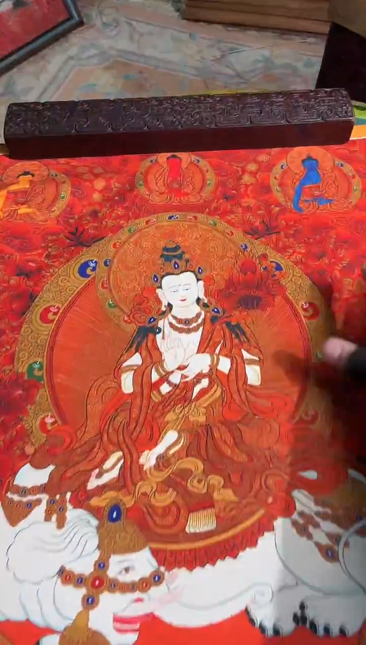 卷轴画天天的唐卡tk160