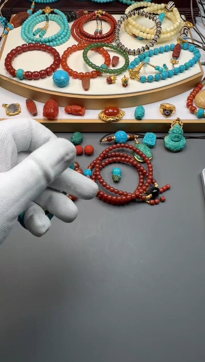 未镶嵌1南红玛瑙缠*～11111