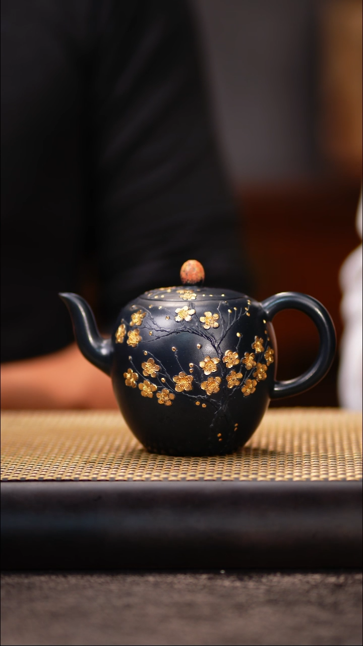 YHY20古渡乌泥金梅美人肩