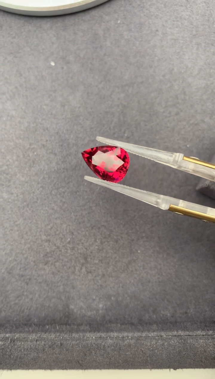 未镶嵌珠宝半成品碧玺6.6ct卢比莱  定制  GH