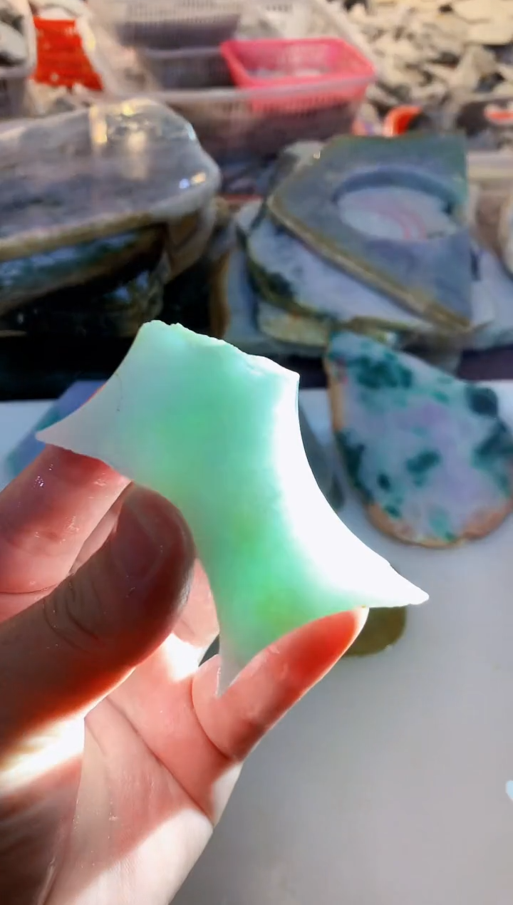 【闪购商品】翡翠未镶嵌颈饰0韩0翡翠珠798