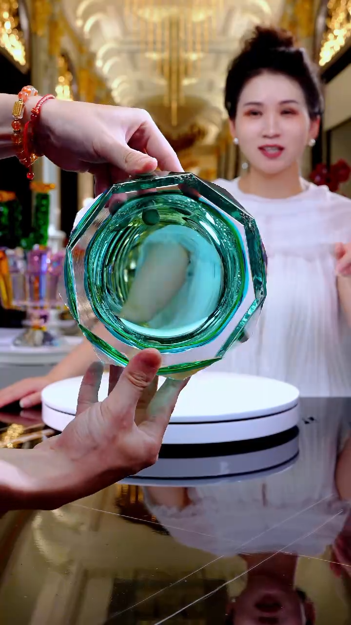 琉璃摆件YB01160琉璃坚果碗