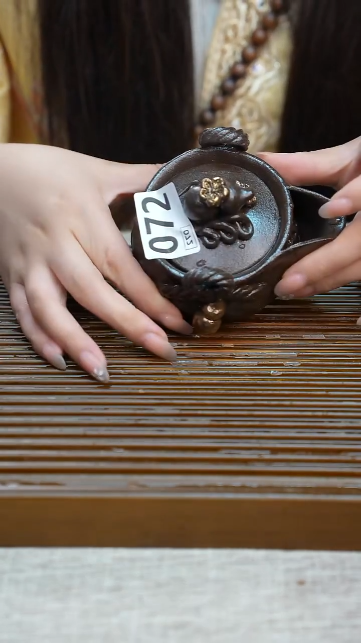纯手工粗陶茶具每一只不一样