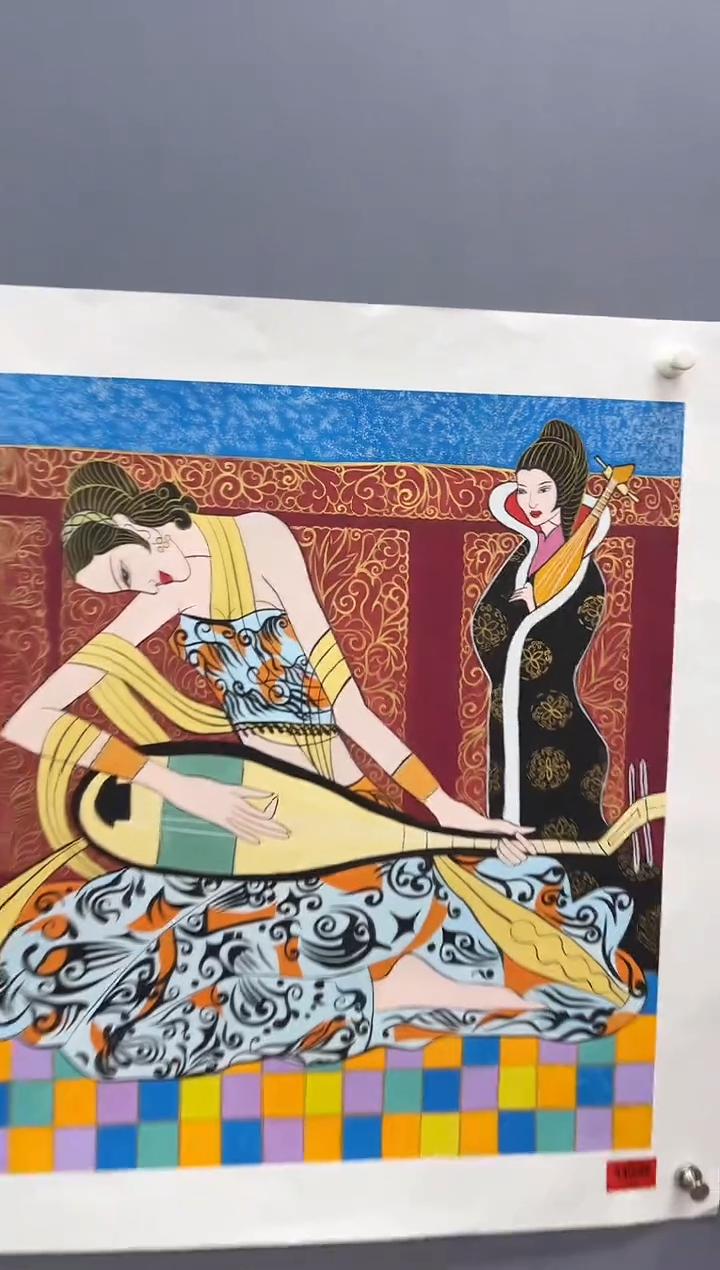 国画杨风顺-4平尺-人物-纸片