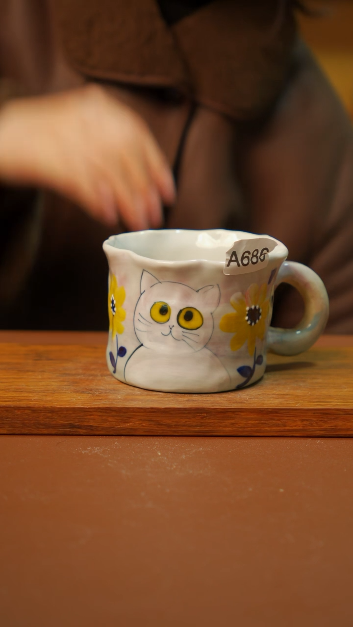 瓷片景德镇手工手绘釉下彩瓷器