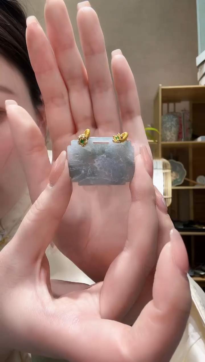 【闪购商品】翡翠颈饰未镶嵌吊坠