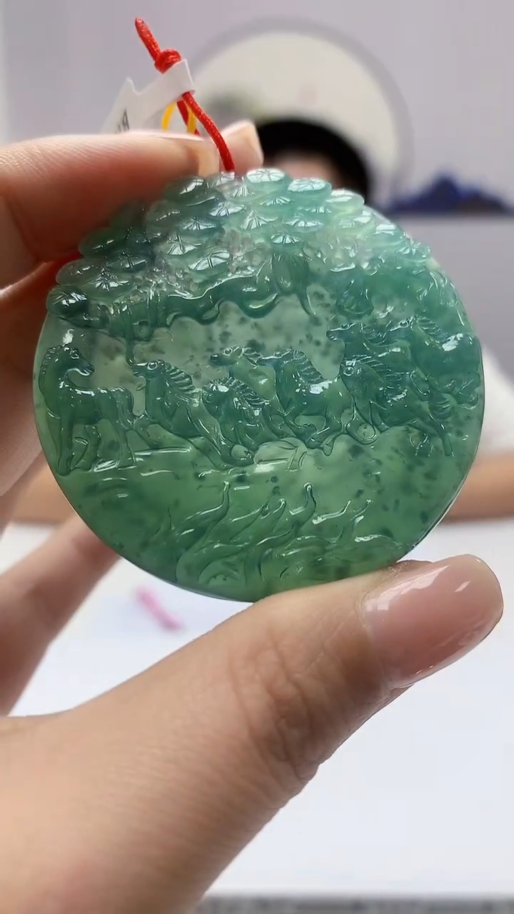 【闪购商品】定制翡翠未镶嵌4812ms-毛货173马牌