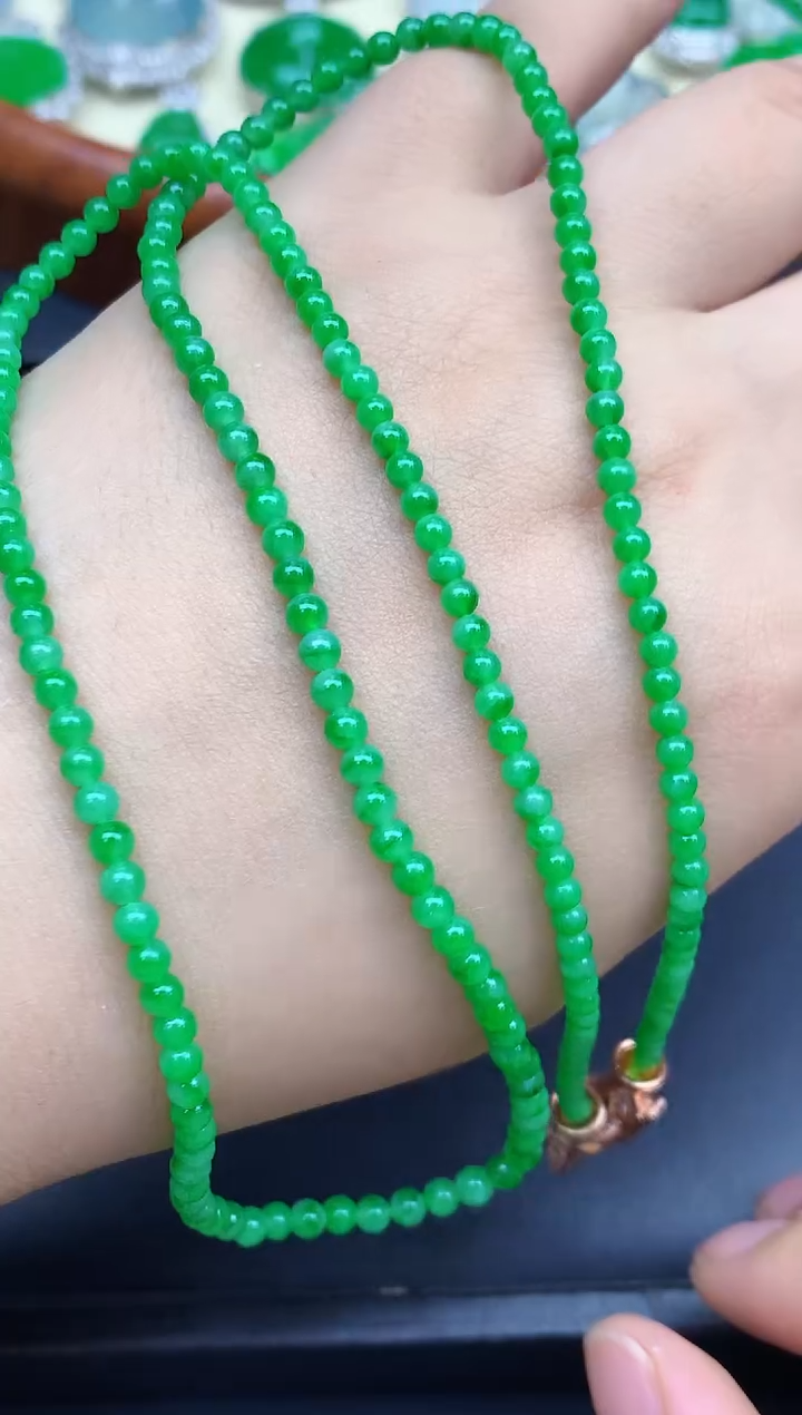 未镶嵌手链翡翠633-春日珠宝