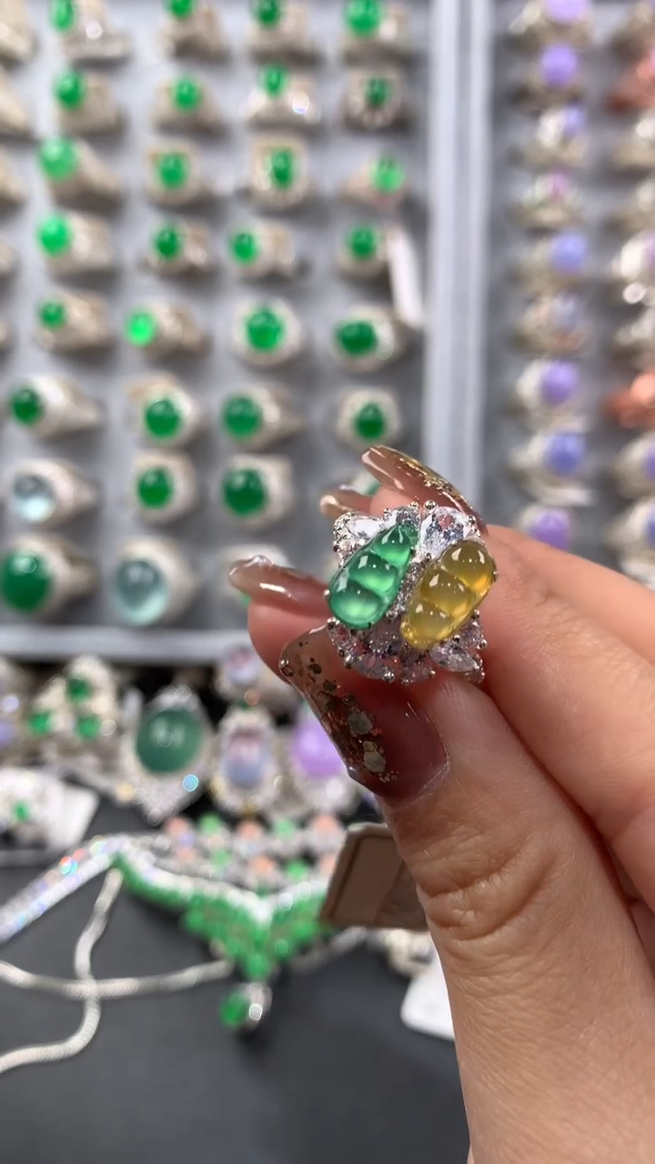 【闪购商品】定制翡翠未镶嵌天然缅甸A货翡翠  福利款2.15