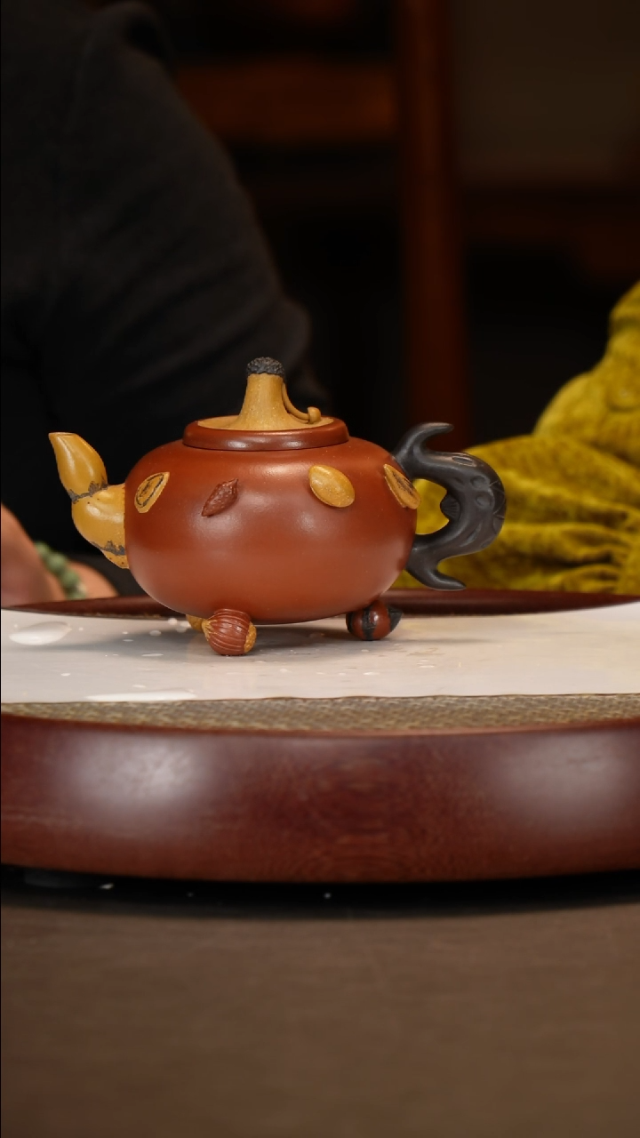 【闪购商品】紫砂茶壶百果壶+邵德华