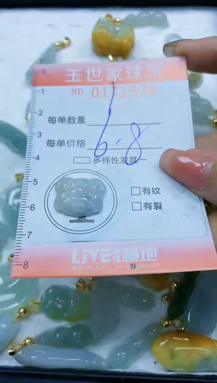 【闪购商品】翡翠颈饰未镶嵌闪购0171538