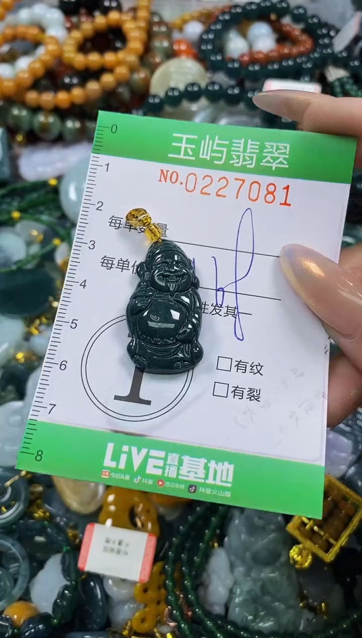 颈饰未镶嵌翡翠闪购0227081