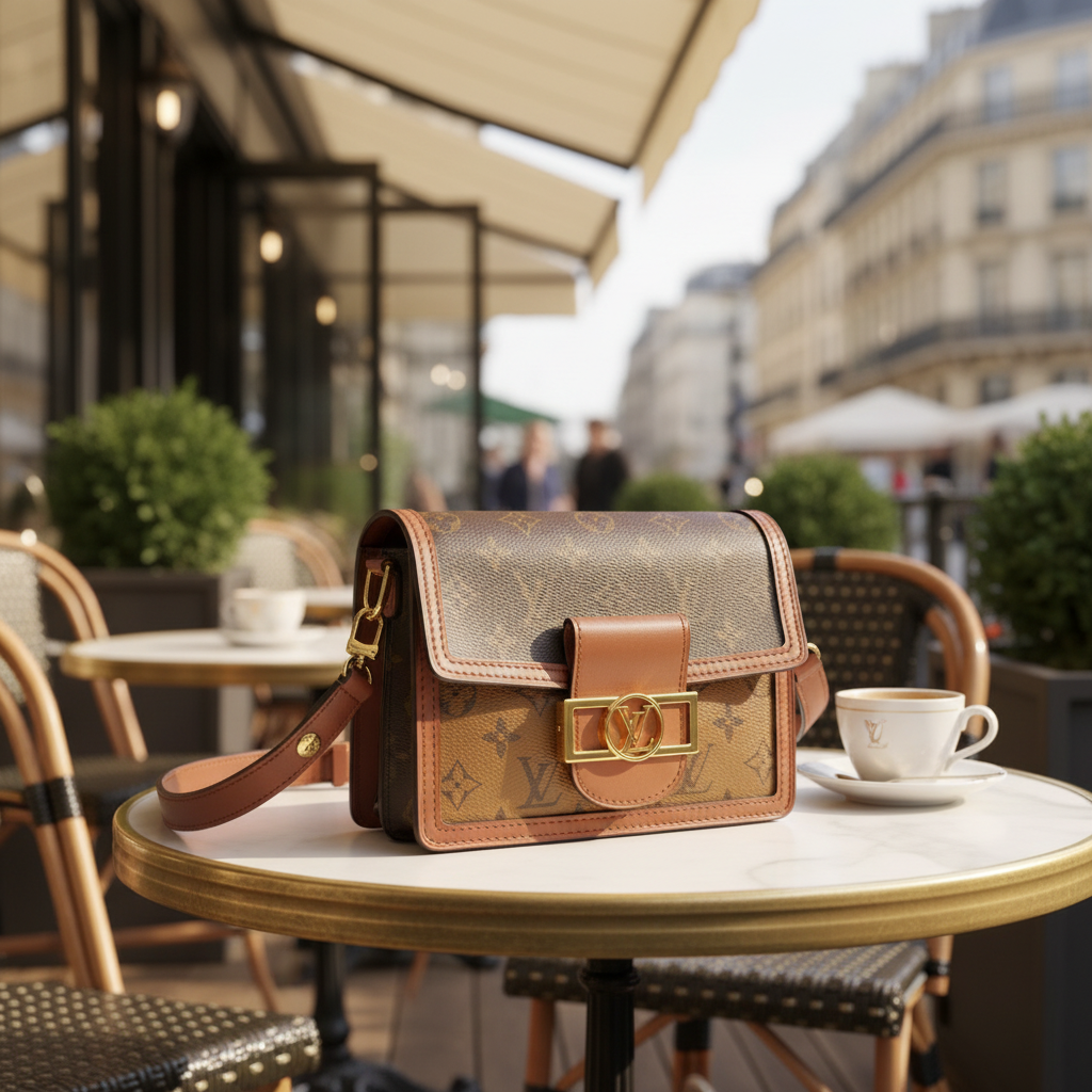 95新 LouisVuitton/路易威登  老花芯片款达芙妮 1836 3619 