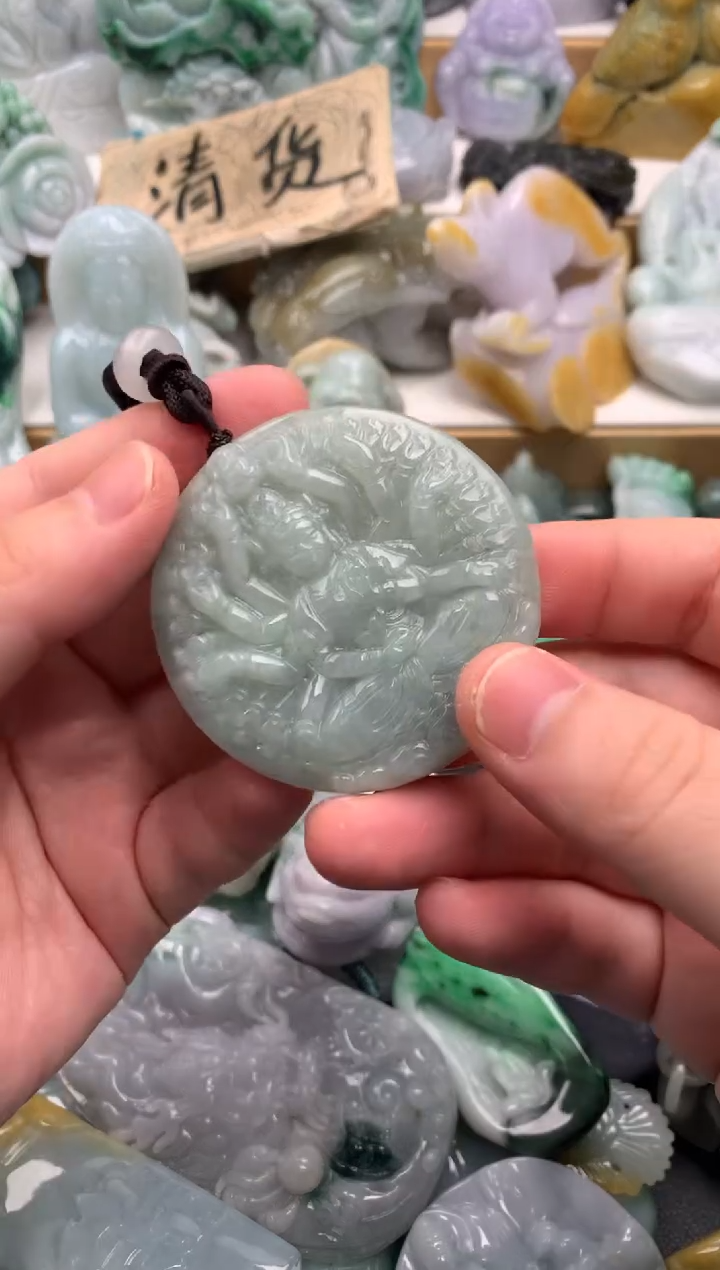 吊坠(不含链)未镶嵌翡翠1