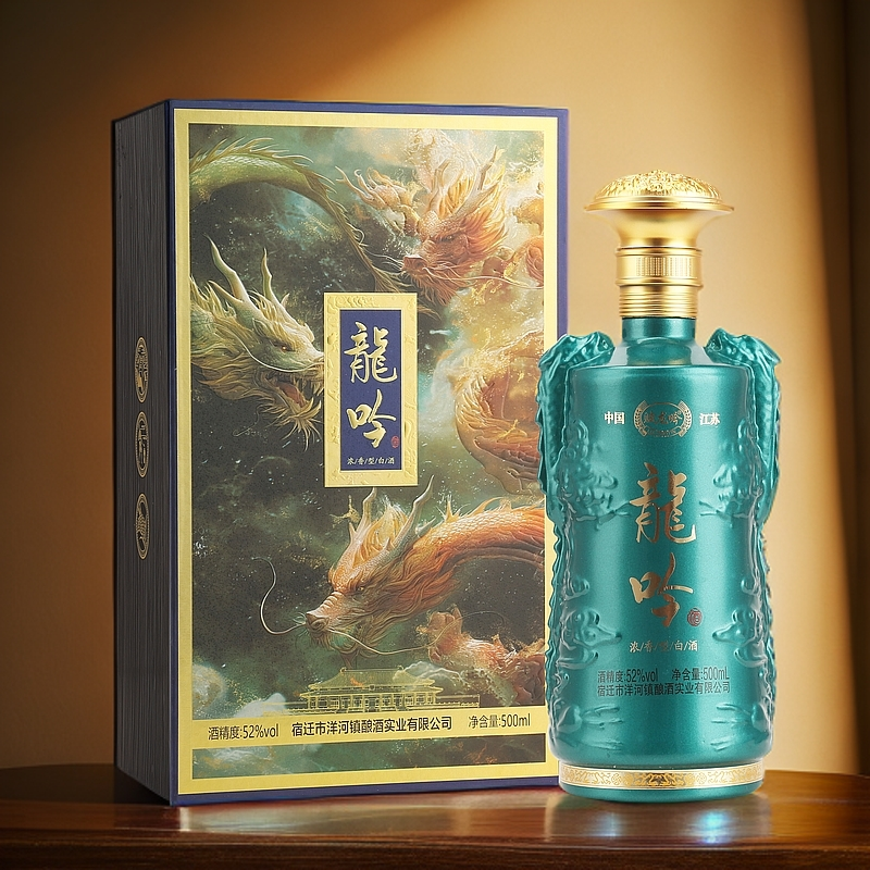 赋龙吟 龙吟酒 浓香型白酒52度500ml-NN