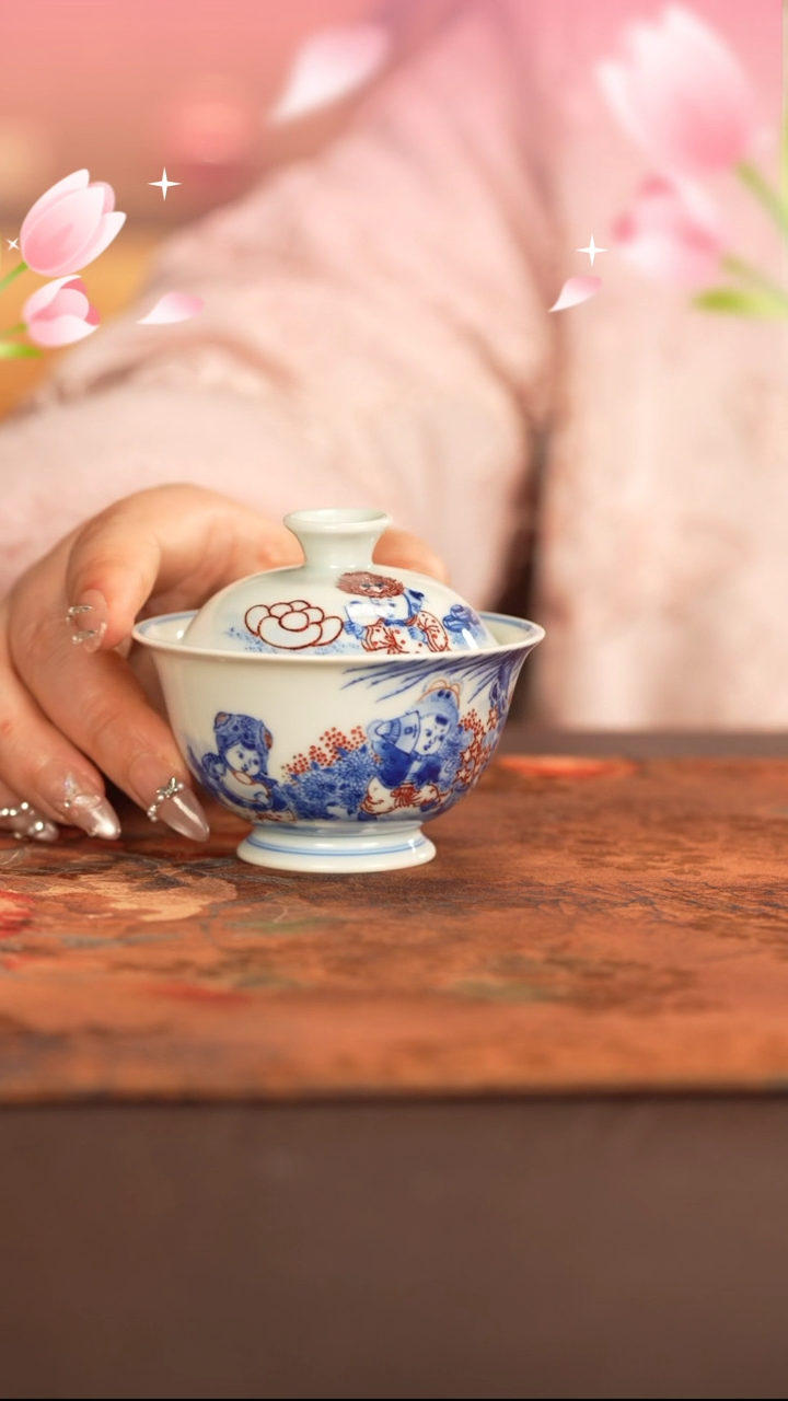 【闪购商品】杯子永明尚玩景德镇纯手工陶瓷瓷