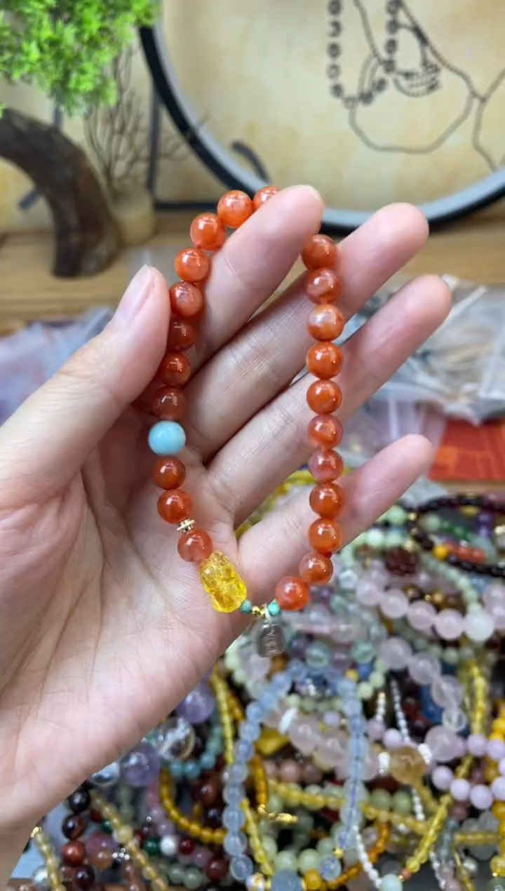 【闪购商品】玛瑙手饰未镶嵌153手串