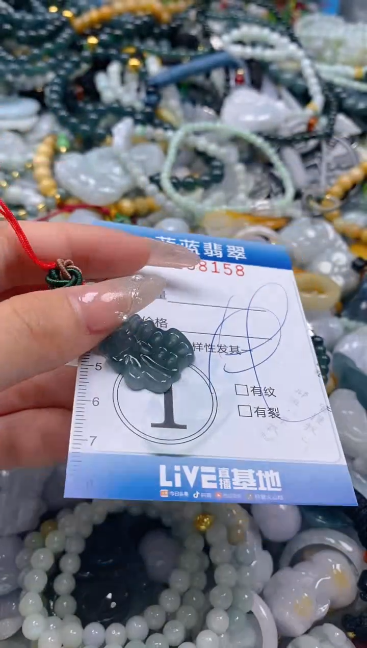 翡翠未镶嵌颈饰闪购0258158