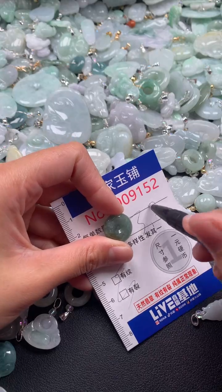 颈饰未镶嵌翡翠9152