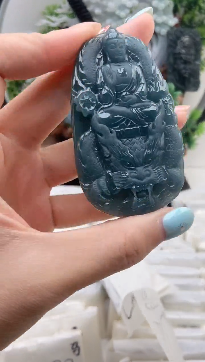 颈饰未镶嵌翡翠阿弥陀佛