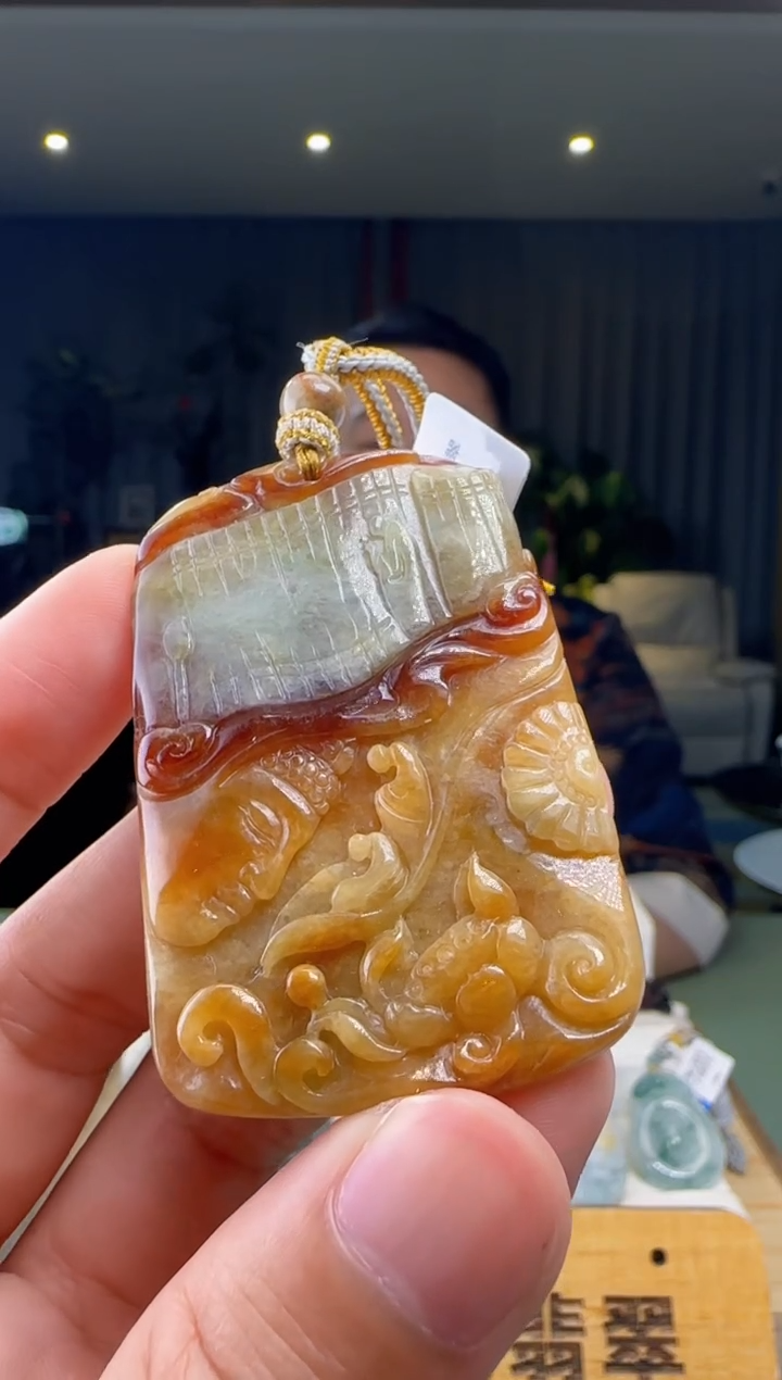 【闪购商品】翡翠颈饰未镶嵌XM@@WS50310H044