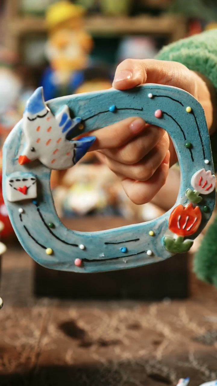 【闪购商品】瓷片设计师款手工手作