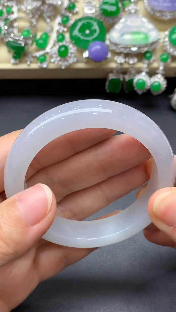 未镶嵌手镯翡翠543-中国好珍宝