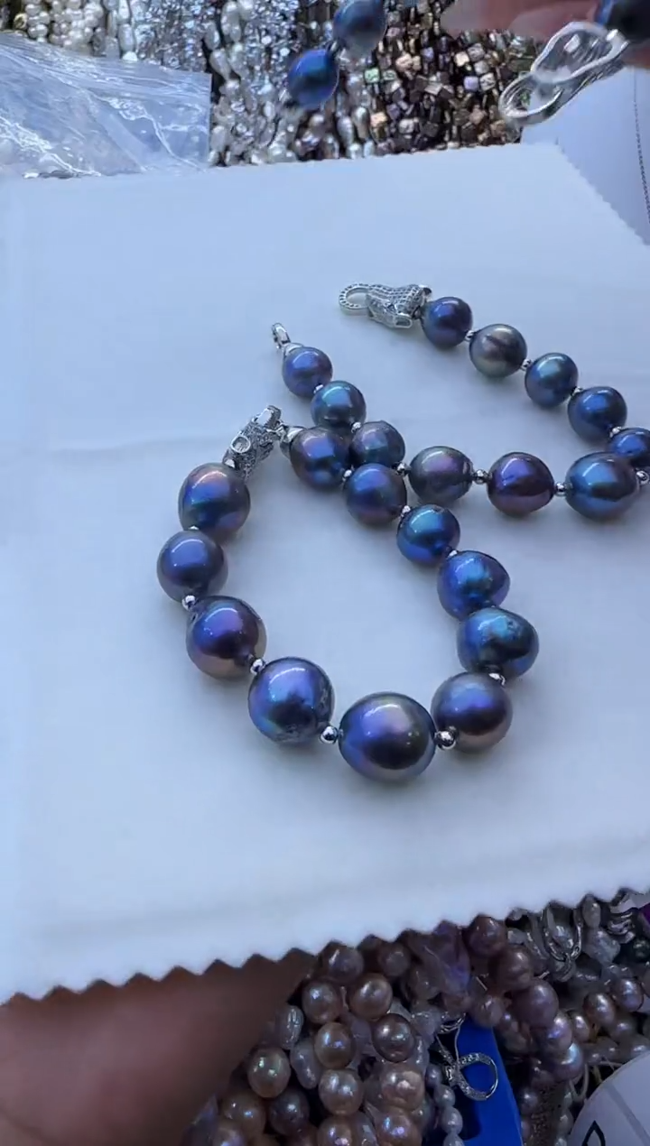 【闪购商品】淡水珍珠手链未镶嵌477微瑕  介意勿拍