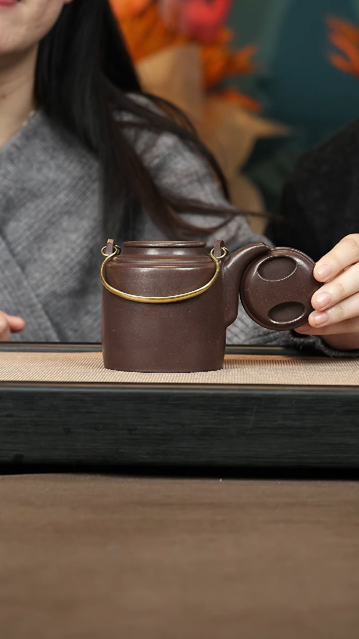 【闪购商品】紫砂茶壶【P033】洋桶300c