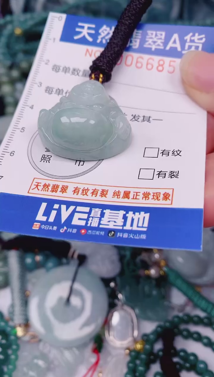 颈饰未镶嵌翡翠00006685