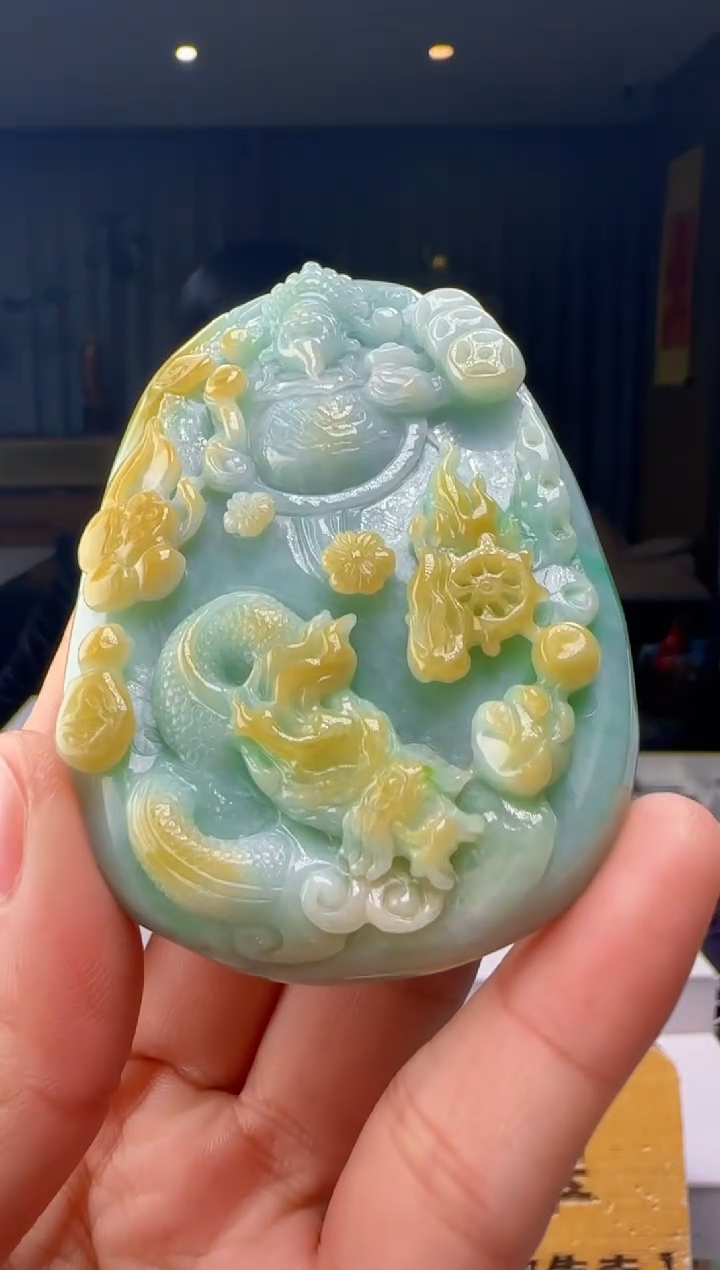 吊坠(不含链)未镶嵌翡翠HH@@960Q3J22751