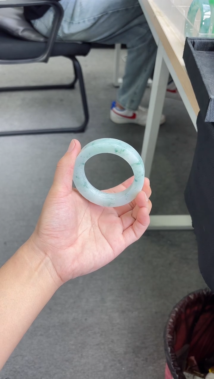 未镶嵌手镯定制翡翠辰***1手镯