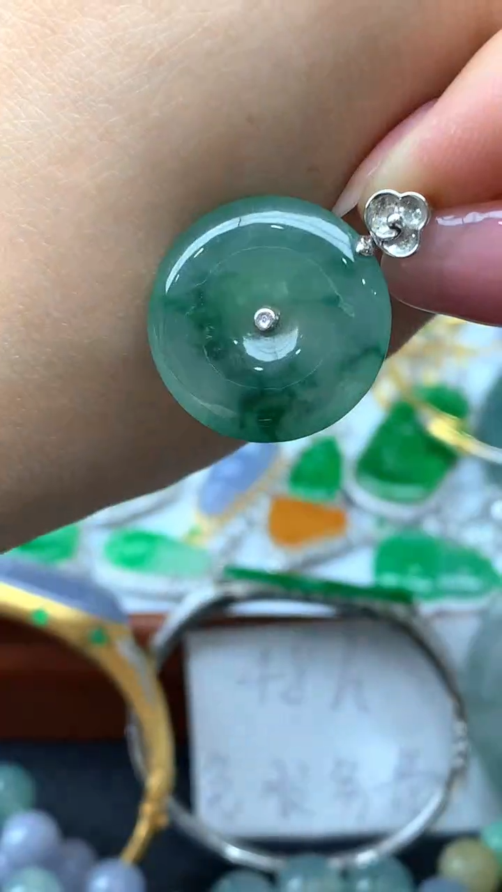 【闪购商品】翡翠颈饰未镶嵌128-天然翡翠