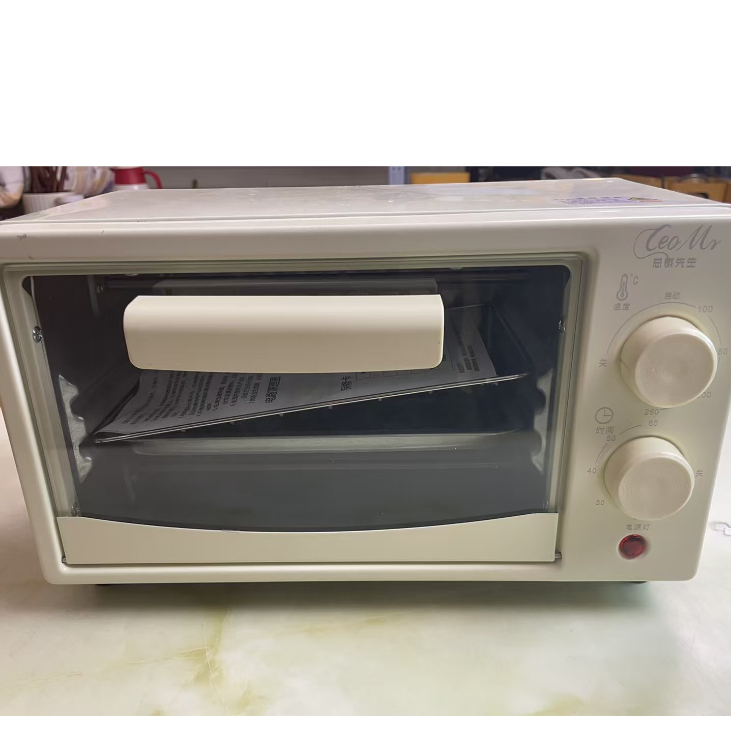 烤箱电烤箱小烤箱乳白色