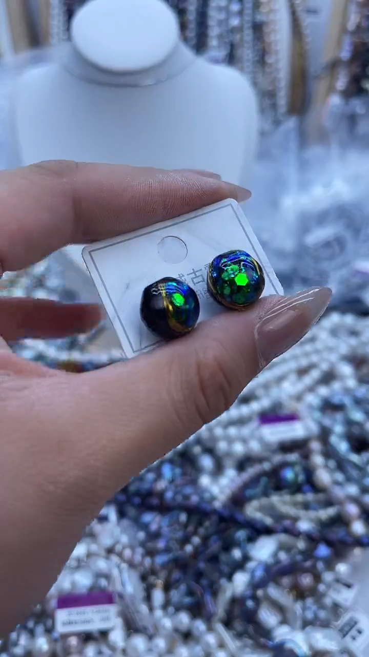 【闪购商品】淡水珍珠耳饰未镶嵌719
