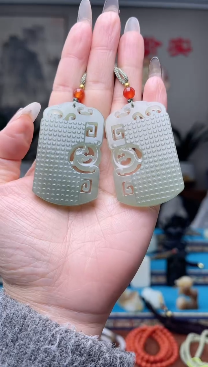 【闪购商品】和田玉挂件未镶嵌1