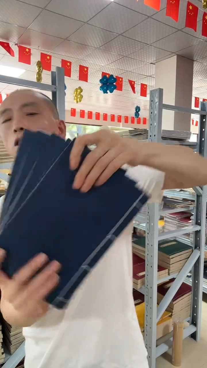 蓝/中白竖八40页5本