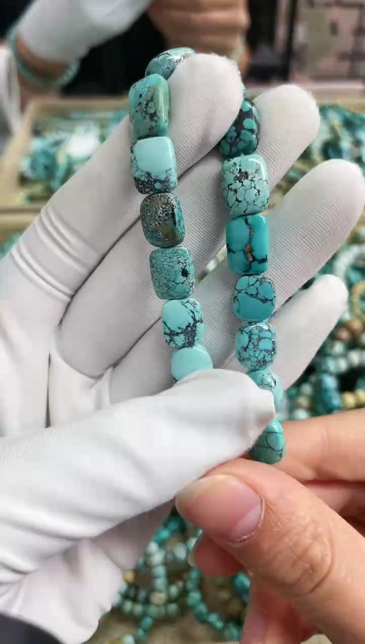 【闪购商品】绿松石珠宝奇石未镶嵌豆子