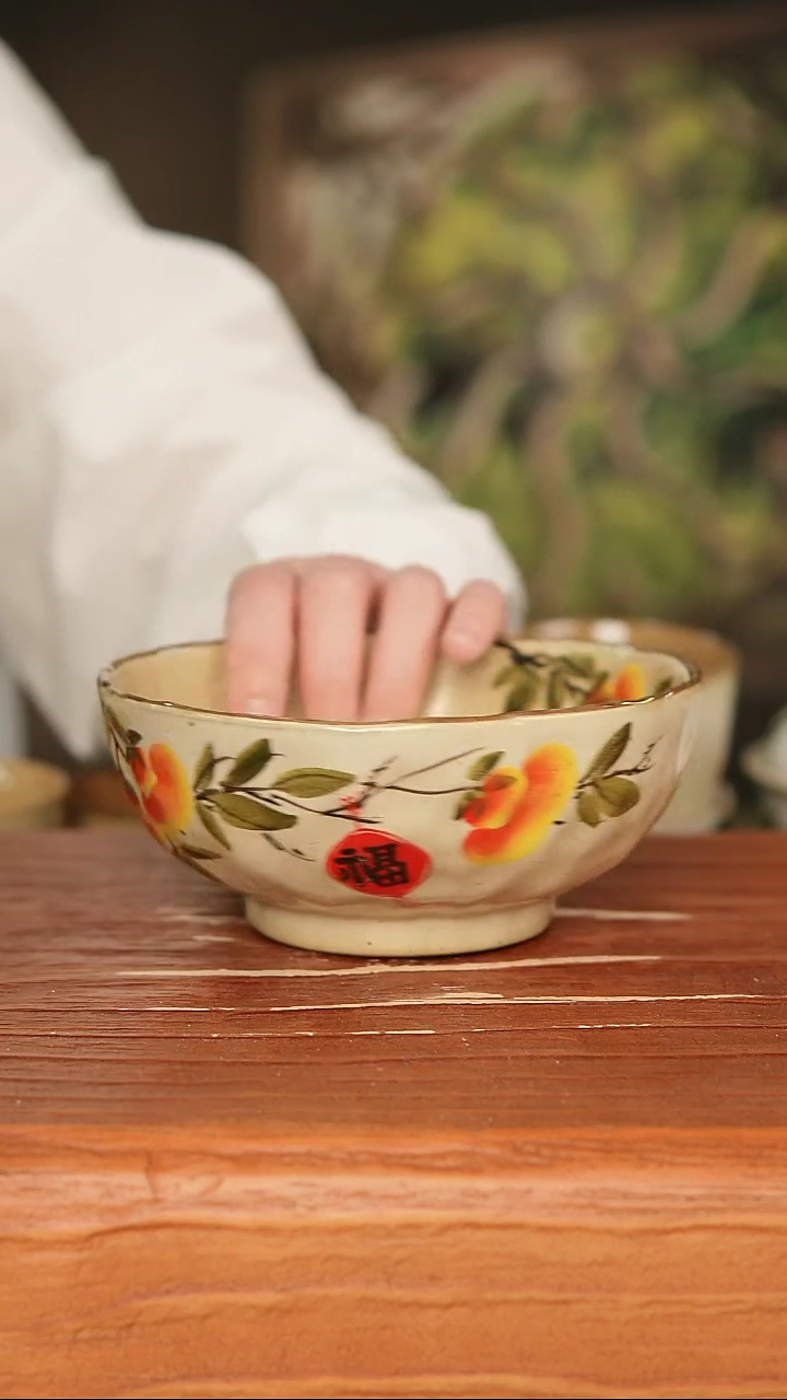 景德镇高温釉下彩18-177口径14